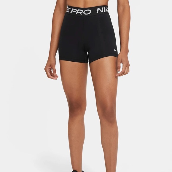 NIKE PRO BIKE SHORTS NEON STRETCH SPANDEX WORKOUT BIKE SHORTS S - Picture 2 of 10